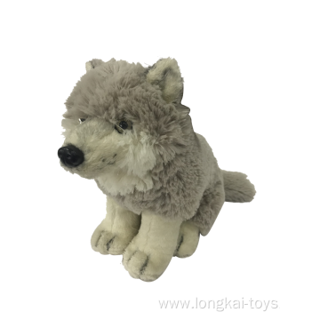 Plush Snow Fox Toy